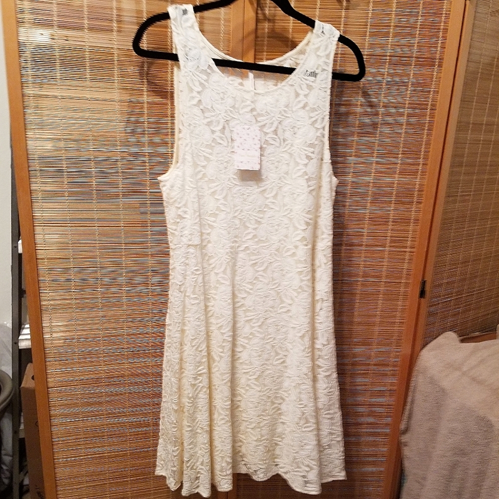 Free People lace sleeveless dress